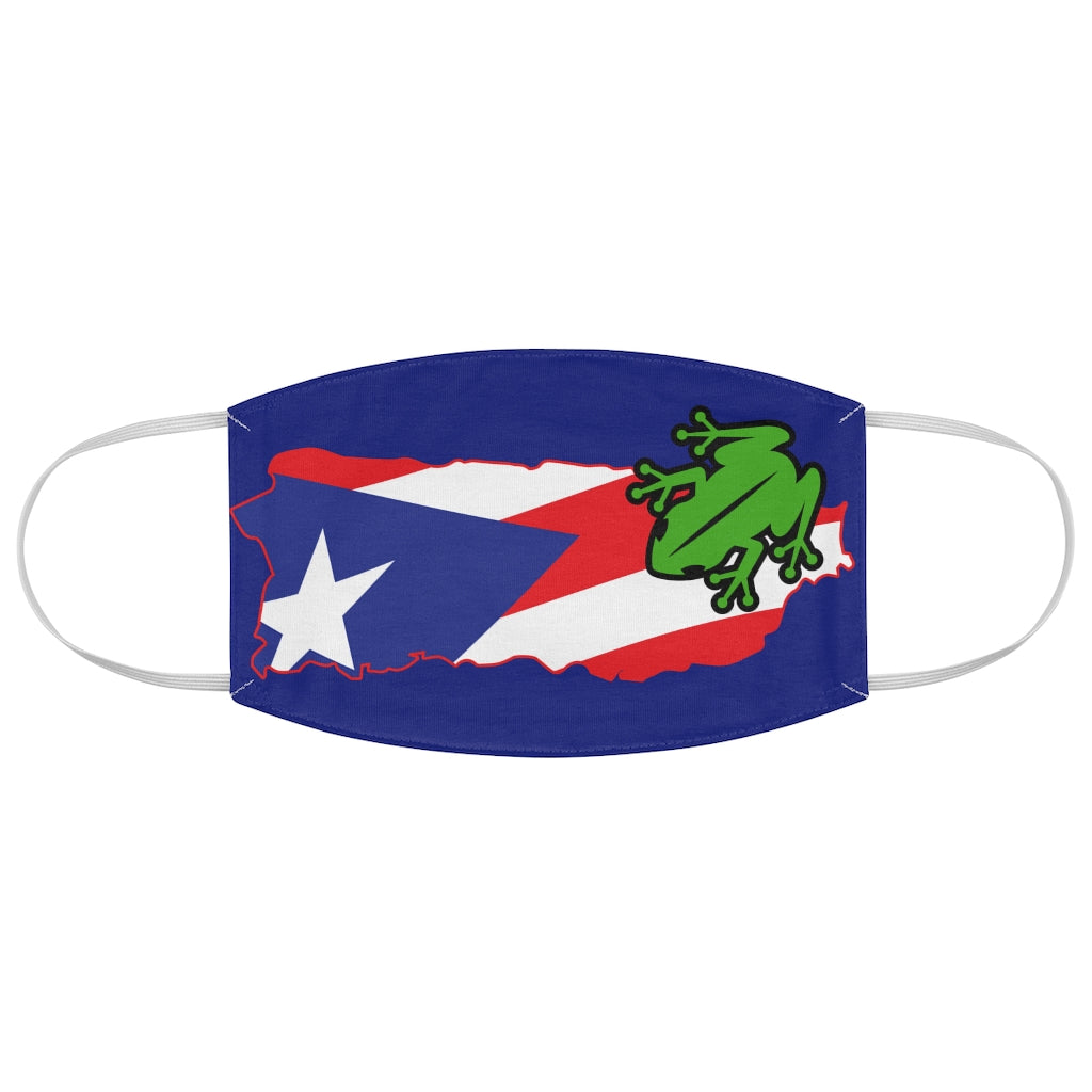 Blue Mi Orgullo Coqui Fabric Face Mask