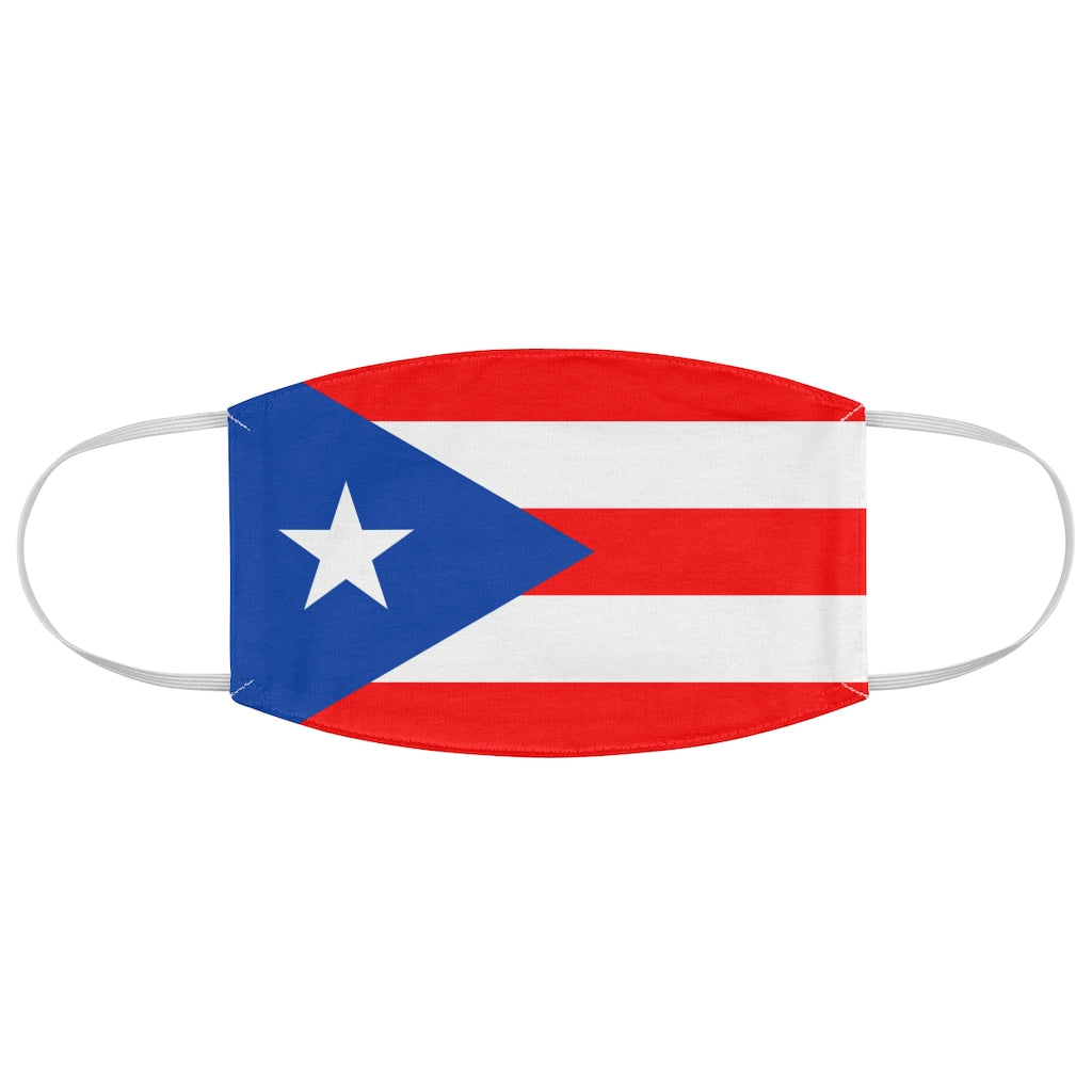 Puerto Rican Flag Fabric Face Mask