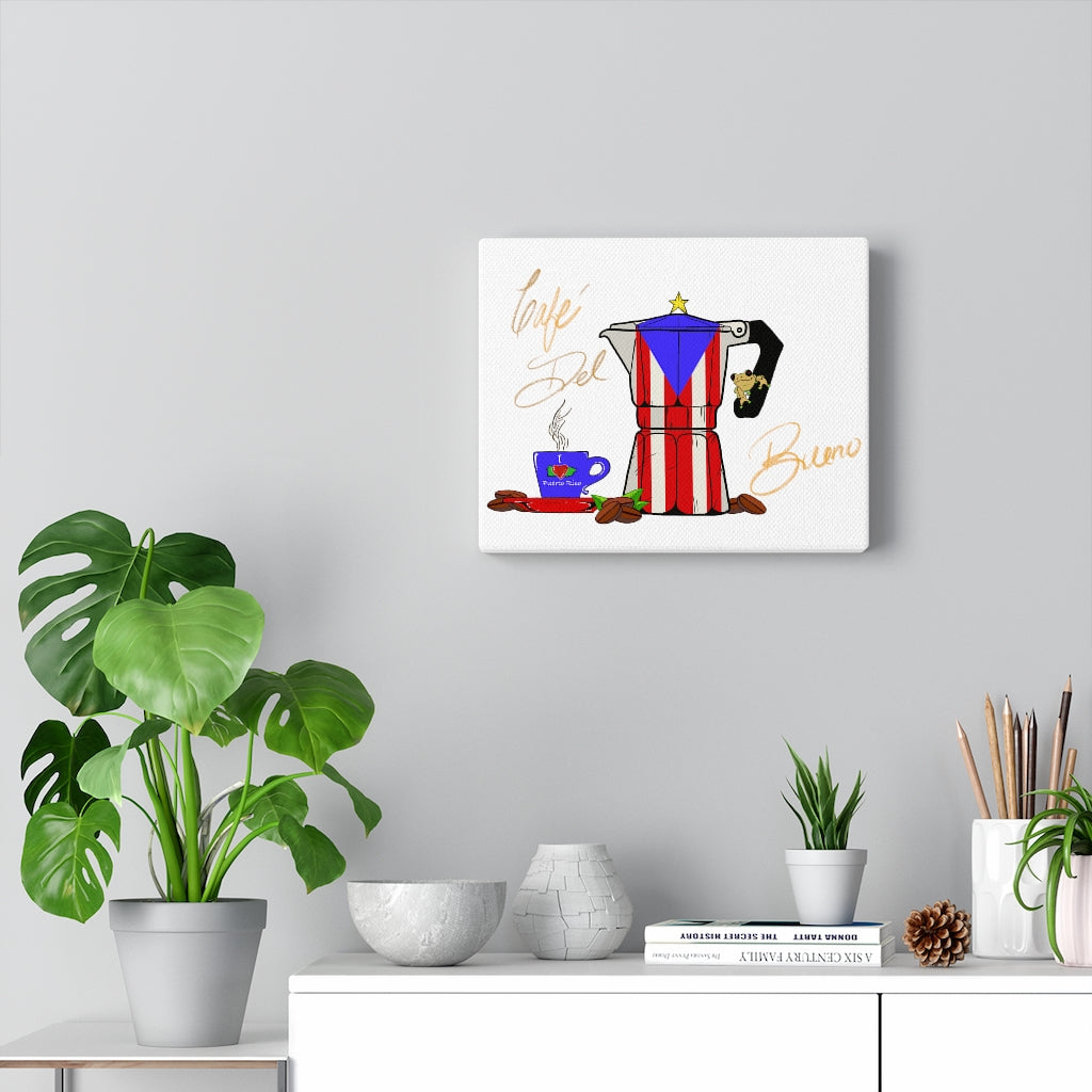 Cafe Del Bueno Canvas Gallery Wraps
