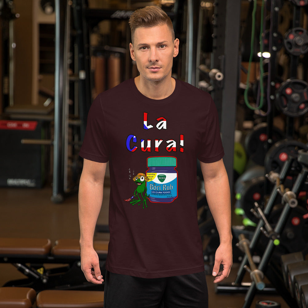 La Cura Green Coqui Short-Sleeve Unisex T-Shirt