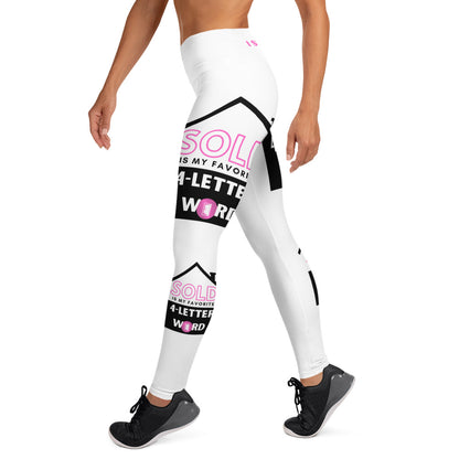 &quot;Sold is my favorite 4Letter Word&quot; Yoga Leggings