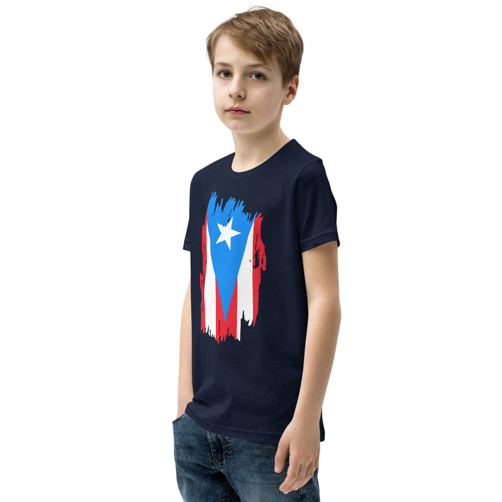 PR FLAG- Youth Short Sleeve T-Shirt (unisex)