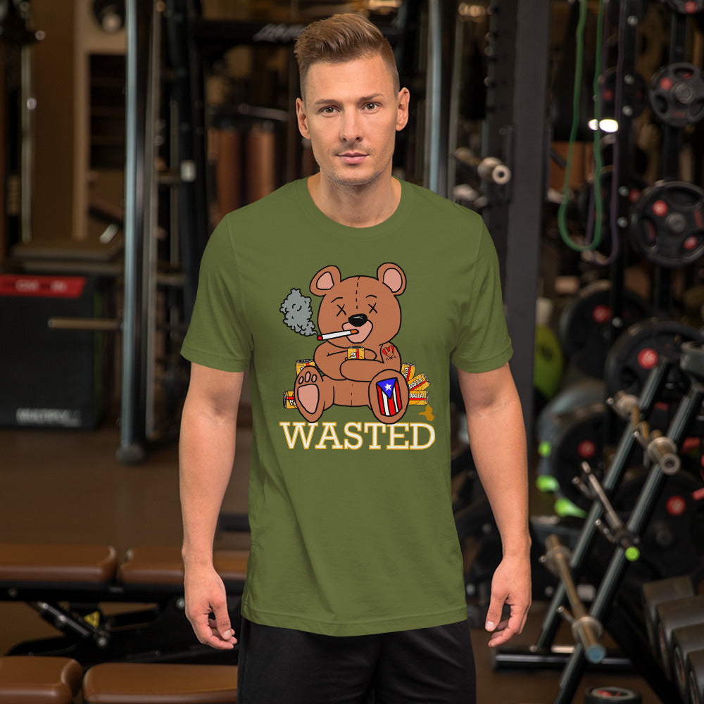 Wasted Teddy- Short-Sleeve Unisex T-Shirt