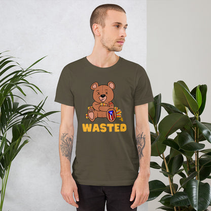 Wasted PR Teddy Short-Sleeve Unisex T-Shirt