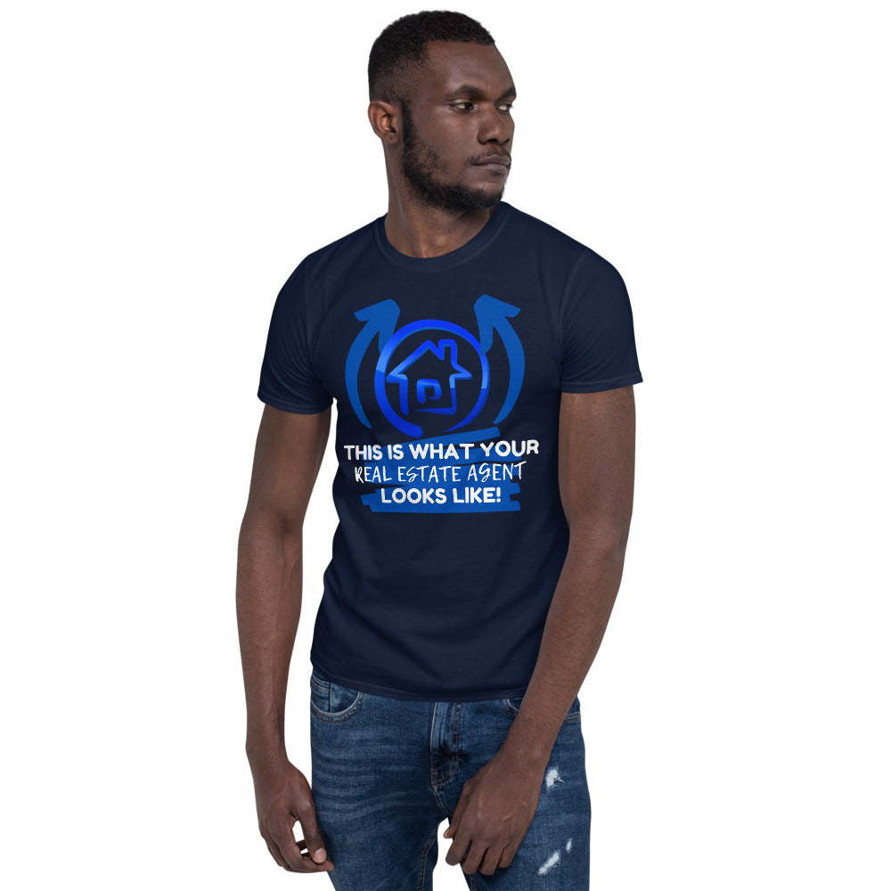 This is what your RE Agent looks like. Short-Sleeve Unisex T-Shirt