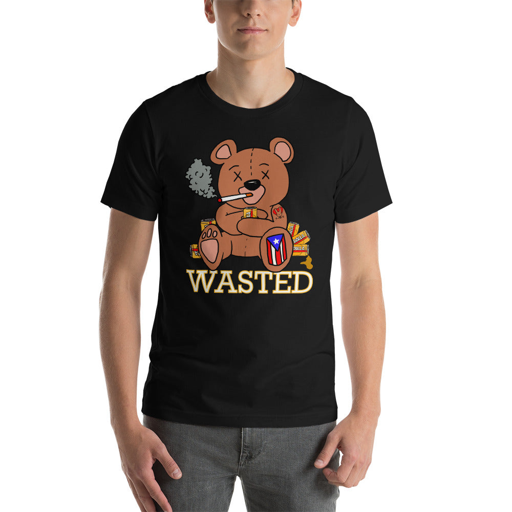 Wasted Teddy- Short-Sleeve Unisex T-Shirt