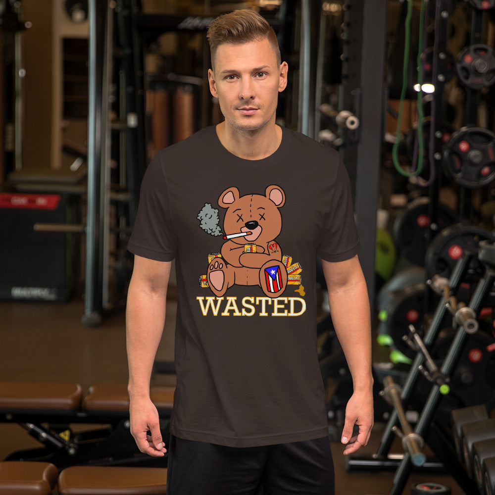Wasted Teddy- Short-Sleeve Unisex T-Shirt