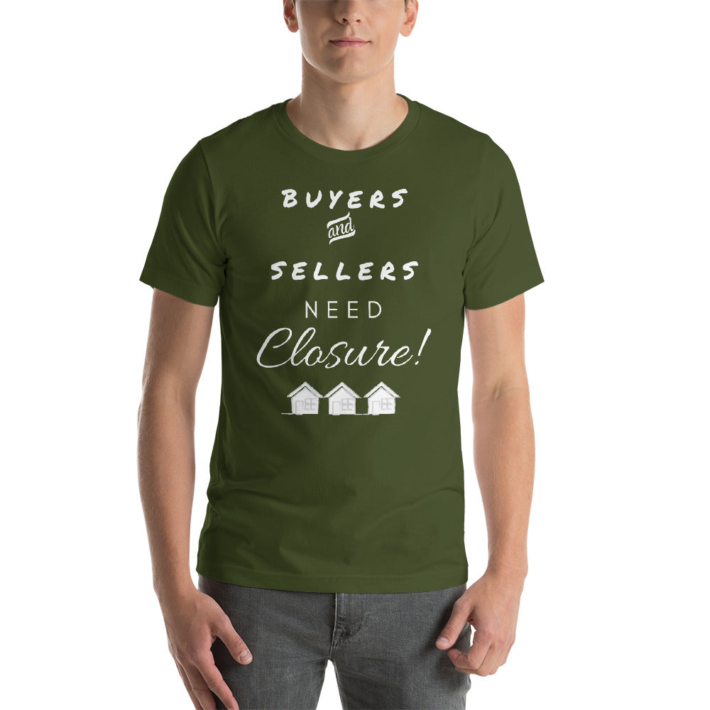 Closure- Short-Sleeve Unisex T-Shirt