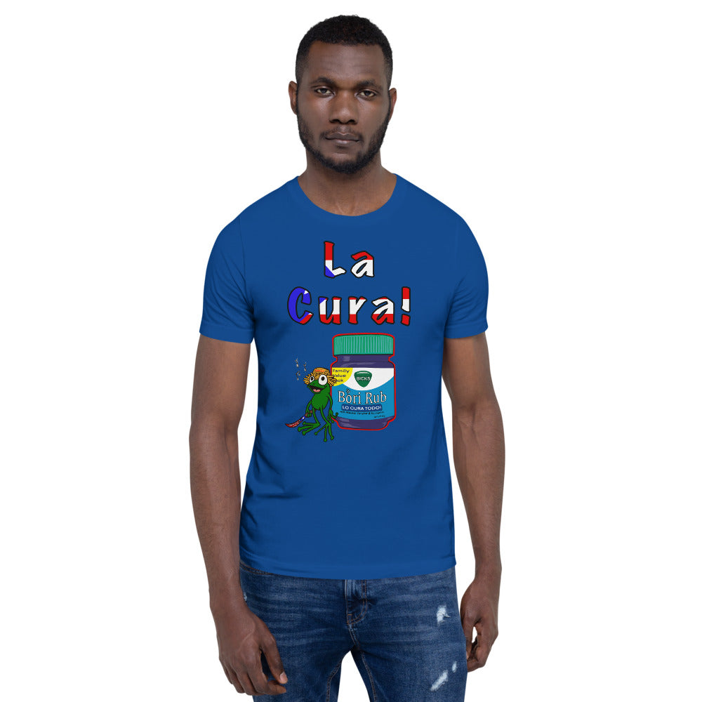 La Cura Green Coqui Short-Sleeve Unisex T-Shirt