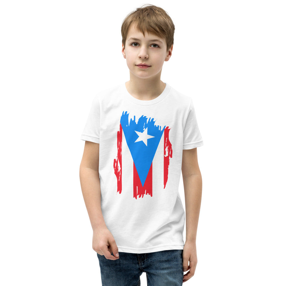 PR FLAG- Youth Short Sleeve T-Shirt (unisex)