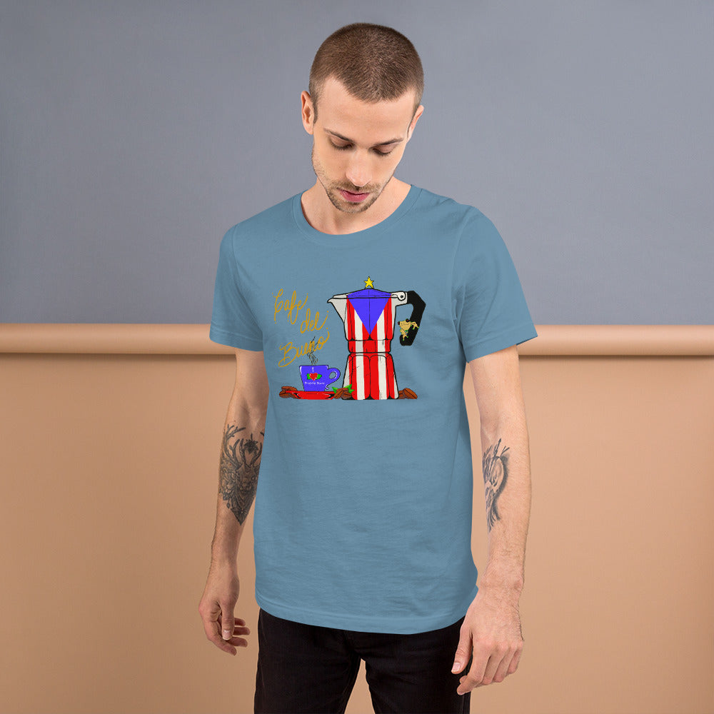Cafe Del Bueno Short-Sleeve Unisex T-Shirt (4XL)