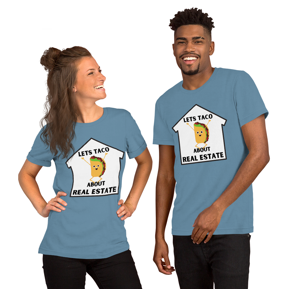 "Lets TACO about Real Estate" Short-Sleeve Unisex T-Shirt