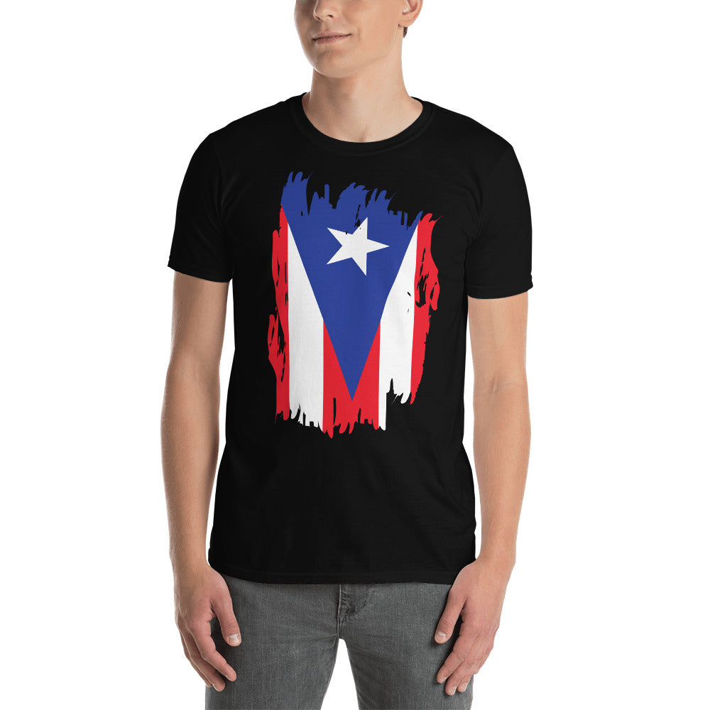 Puerto Rican Flag- Short Sleeve Unisex T-Shirt