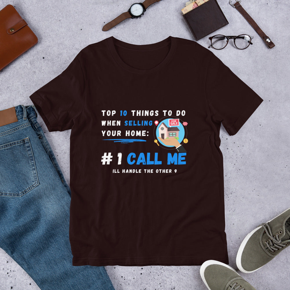 Top 10 things to do RE-Short-Sleeve Unisex T-Shirt