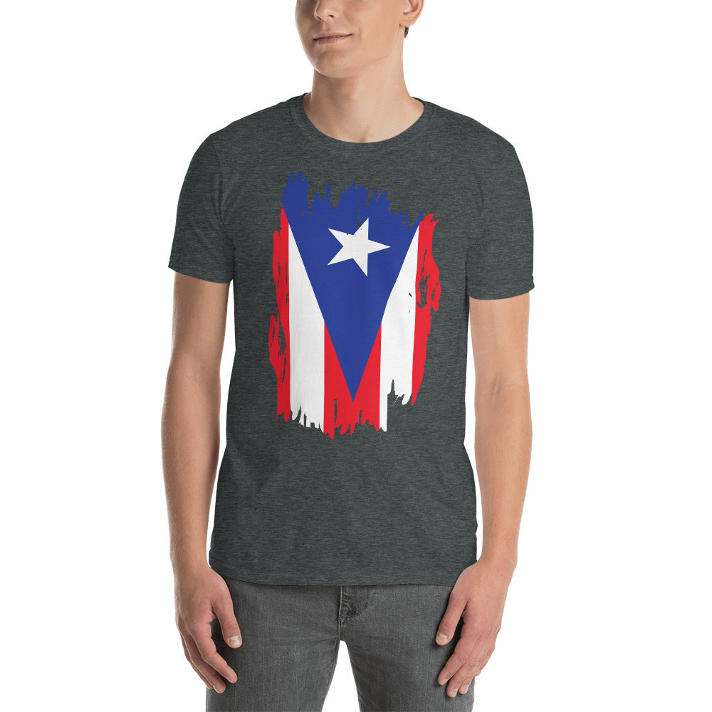 Puerto Rican Flag- Short Sleeve Unisex T-Shirt
