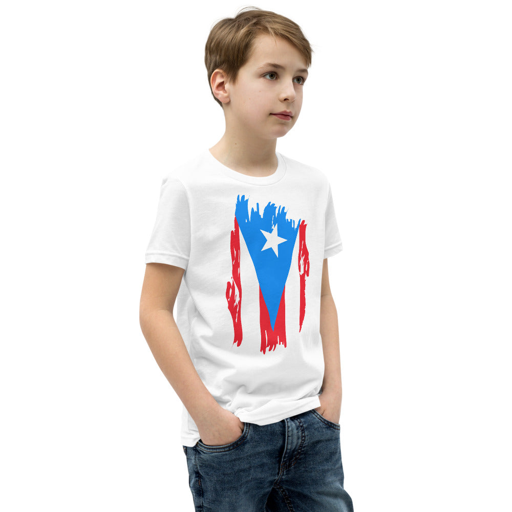 PR FLAG- Youth Short Sleeve T-Shirt (unisex)