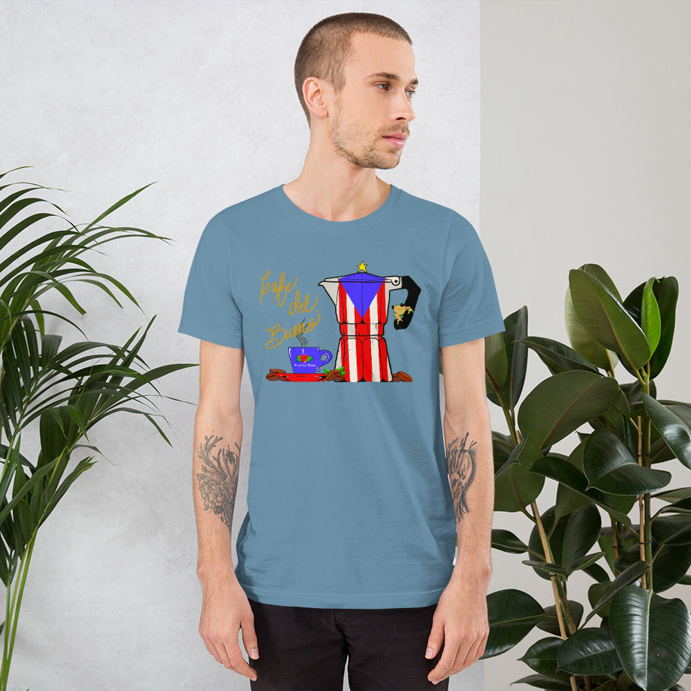 Cafe Del Bueno Short-Sleeve Unisex T-Shirt (4XL)