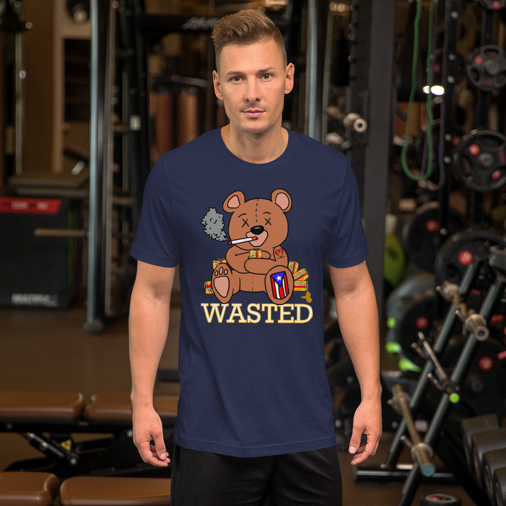 Wasted Teddy- Short-Sleeve Unisex T-Shirt