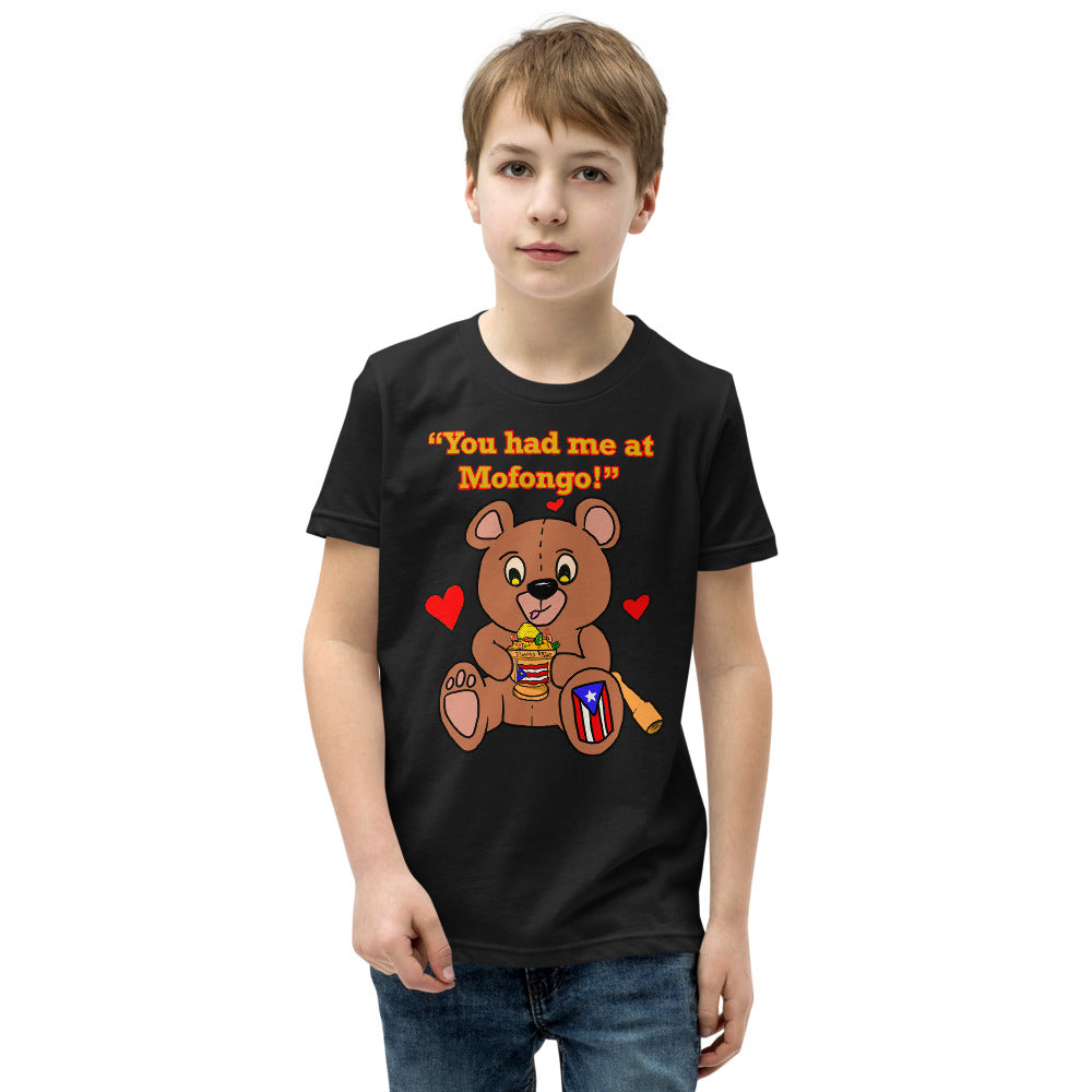 You had me at mofongo- Youth Short Sleeve T-Shirt (unisex)