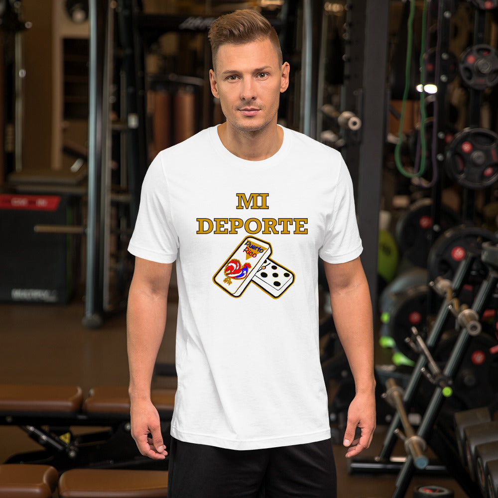 Mi Deporte Short-Sleeve Unisex T-Shirt (4XL)