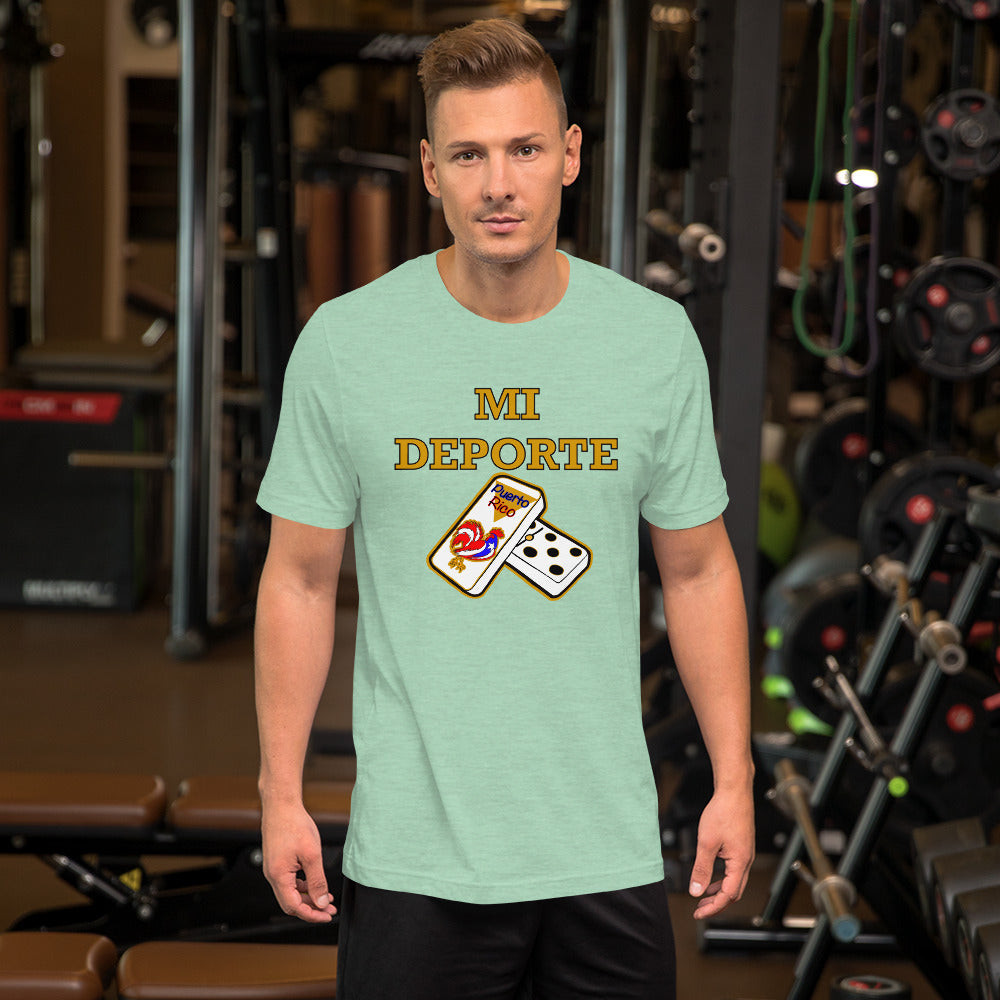 Mi Deporte Short-Sleeve Unisex T-Shirt (4XL)