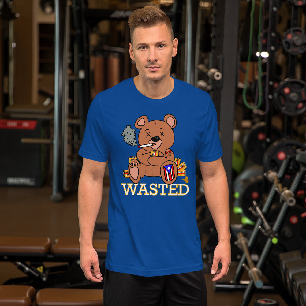 Wasted Teddy- Short-Sleeve Unisex T-Shirt