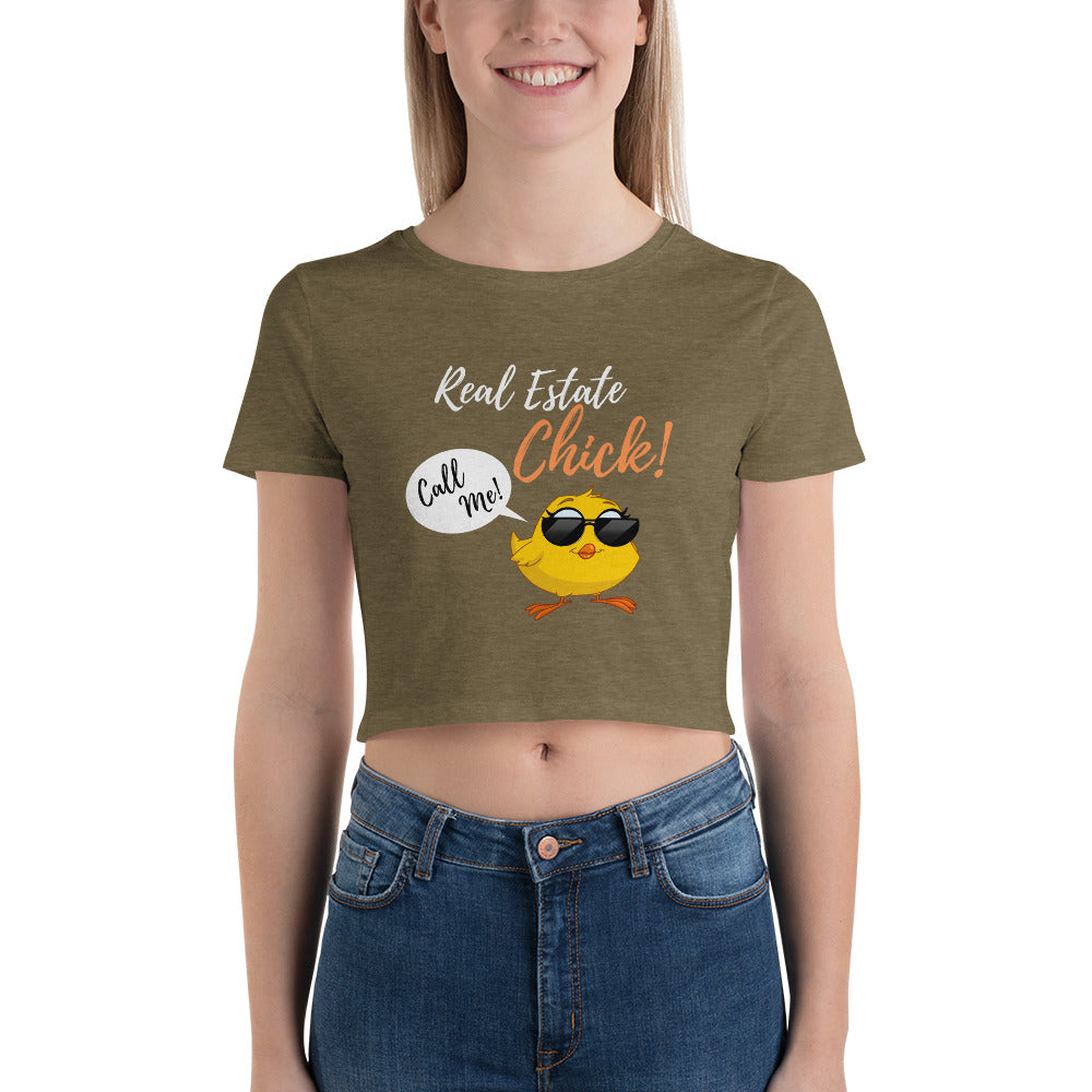 RE chick- Women’s Crop Tee