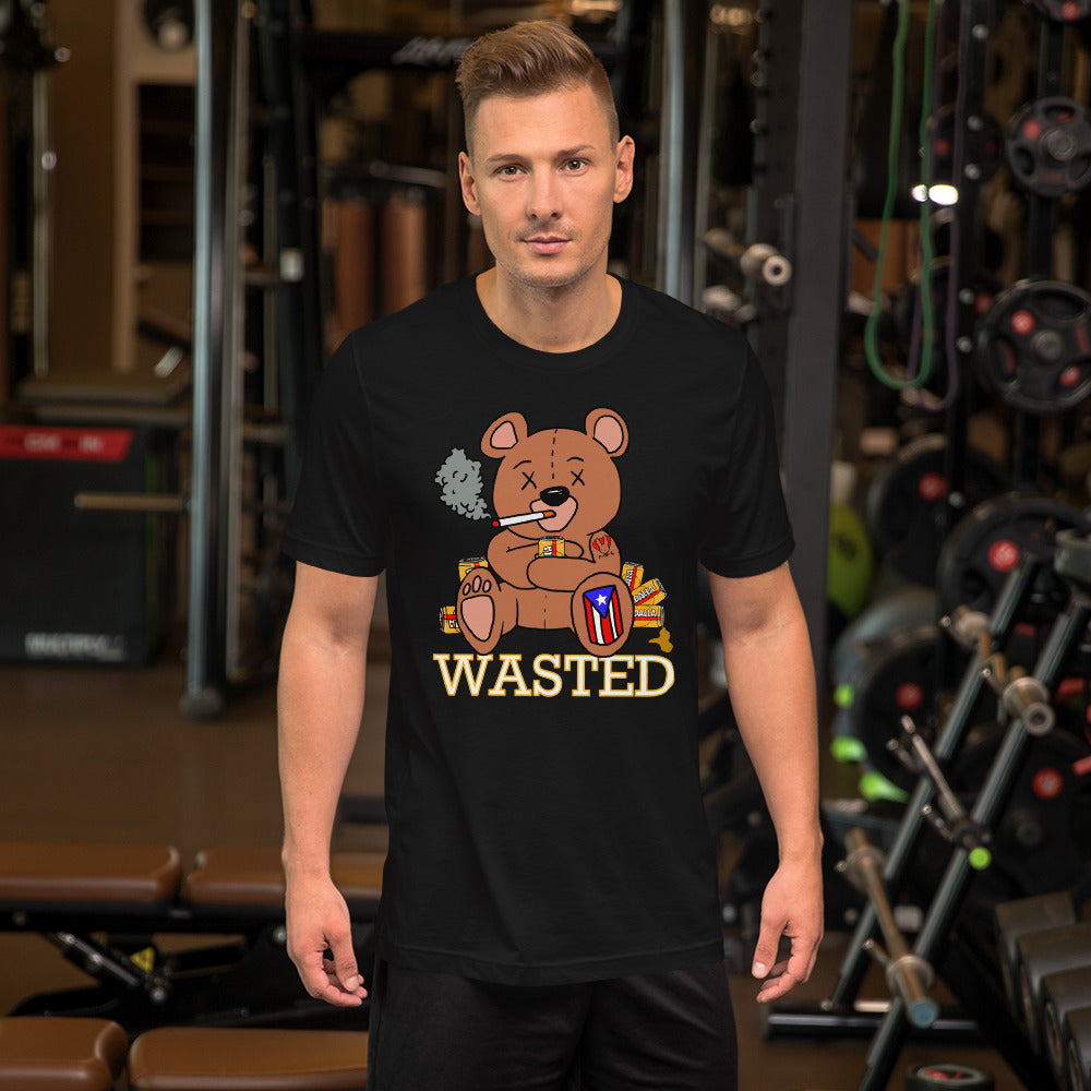 Wasted Teddy- Short-Sleeve Unisex T-Shirt