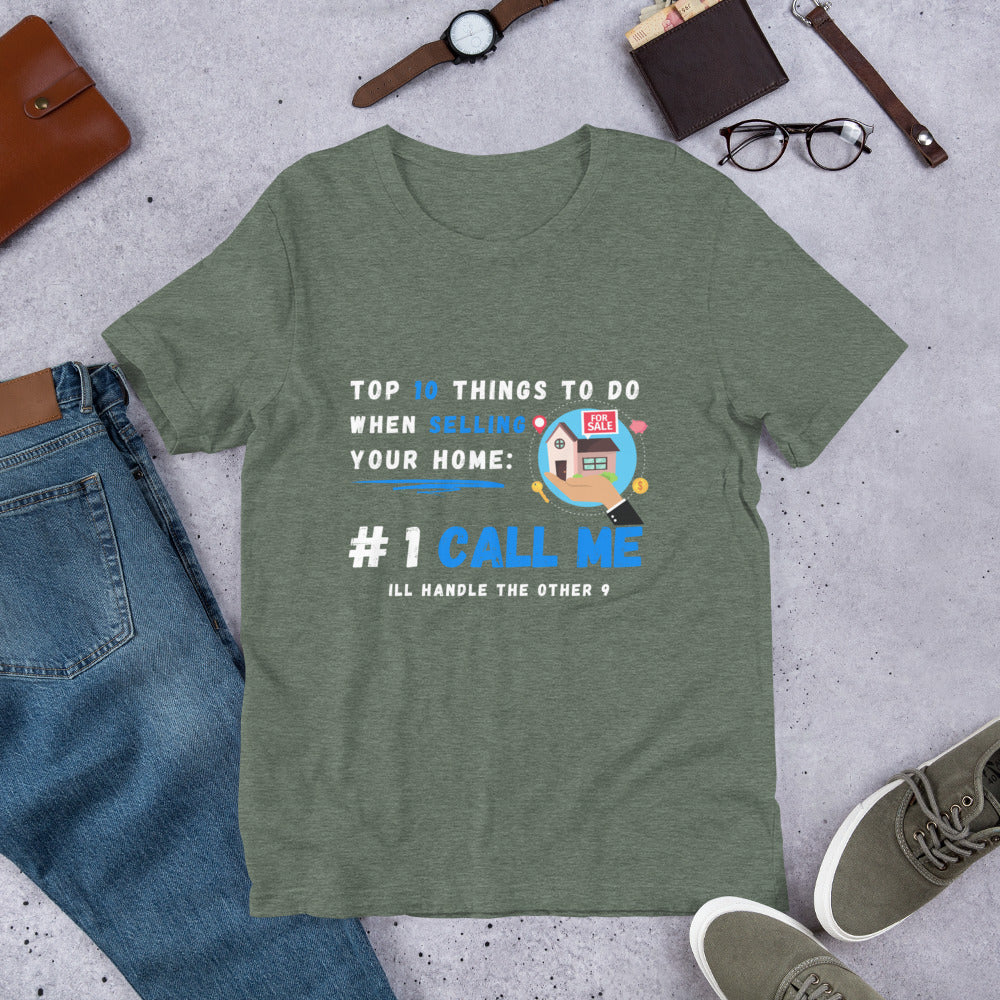 Top 10 things to do RE-Short-Sleeve Unisex T-Shirt