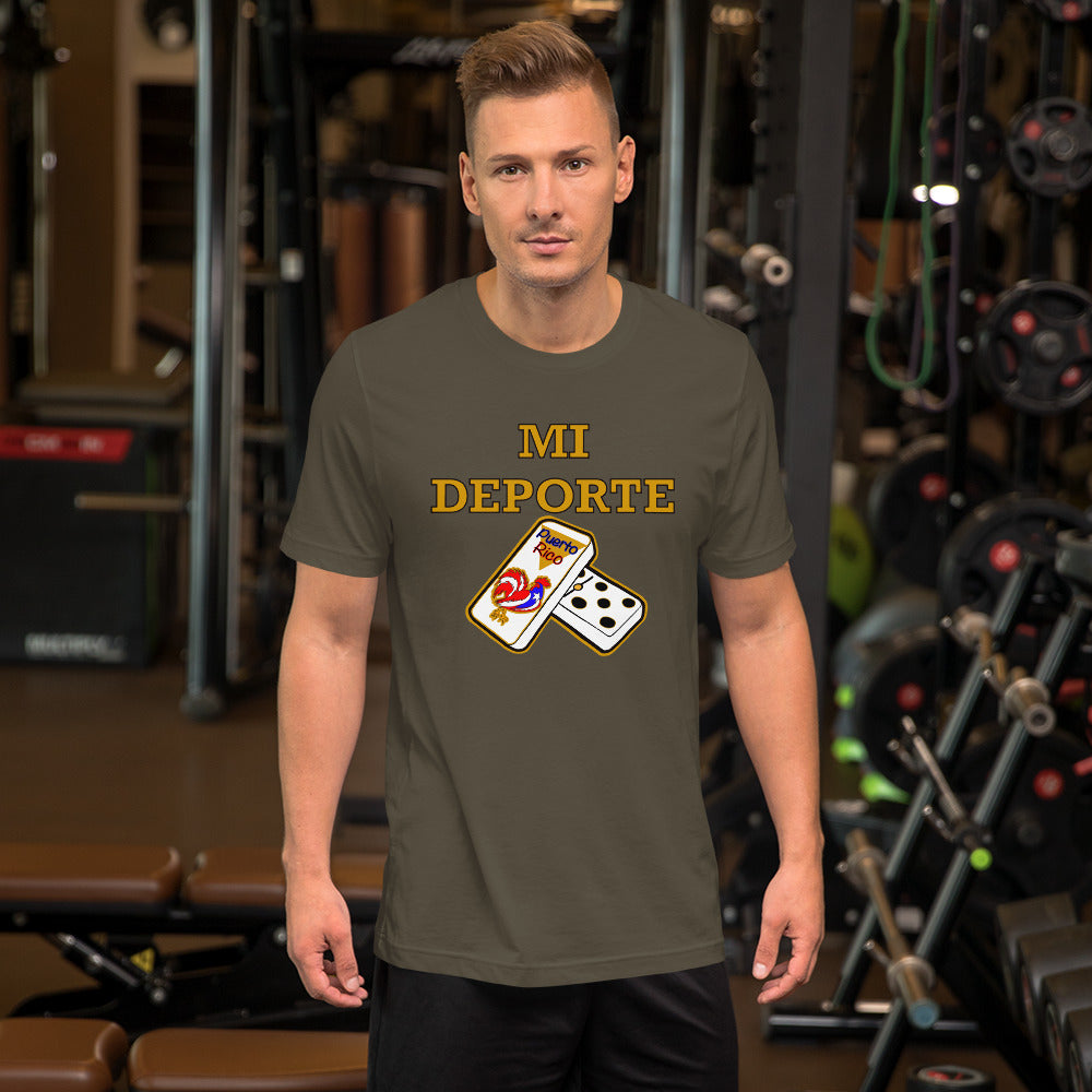 Mi Deporte Short-Sleeve Unisex T-Shirt (4XL)
