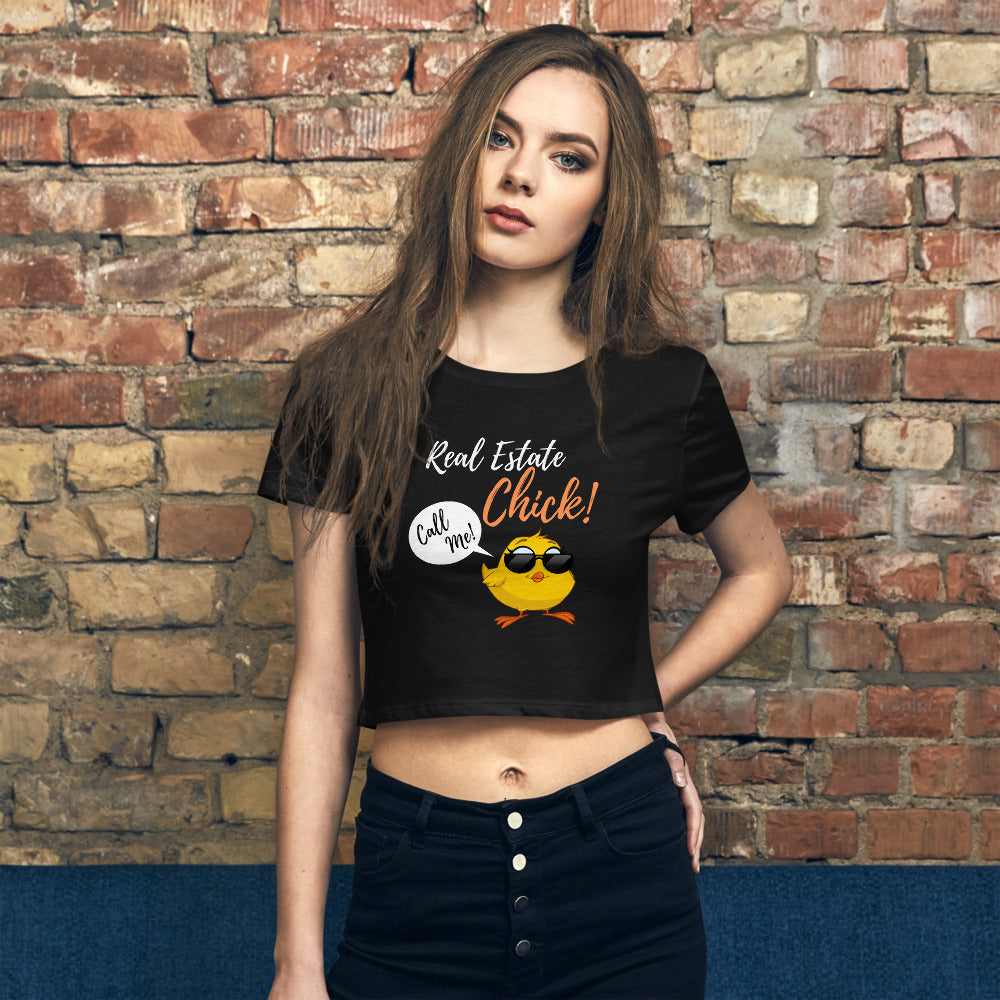 RE chick- Women’s Crop Tee