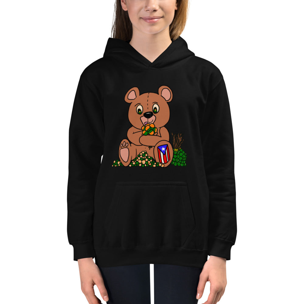 Teddy Bear Quenepas Kids Hoodie