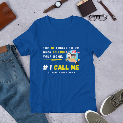 Top 10 Things to do when Selling Yellow Short-Sleeve Unisex T-Shirt