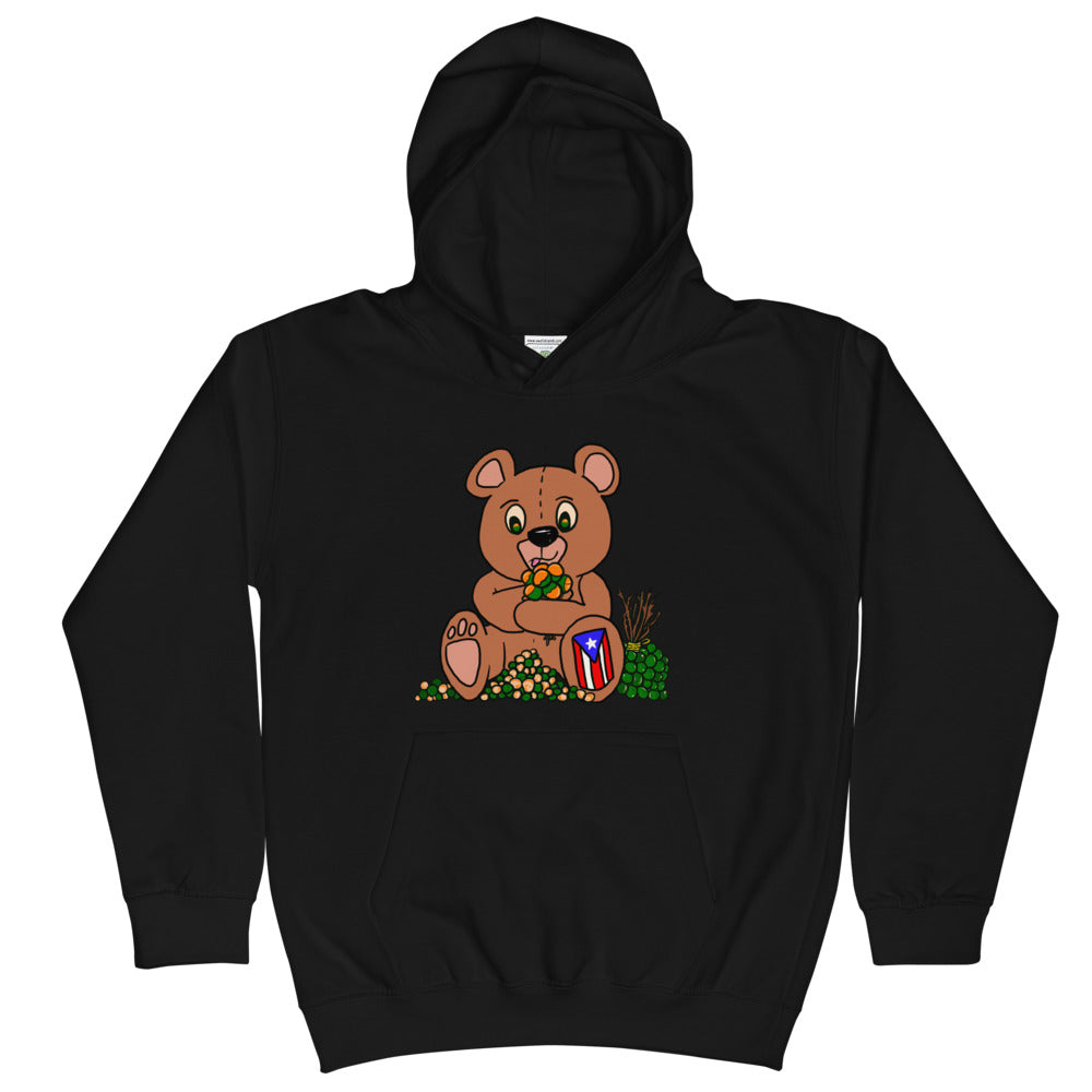 Teddy Bear Quenepas Kids Hoodie