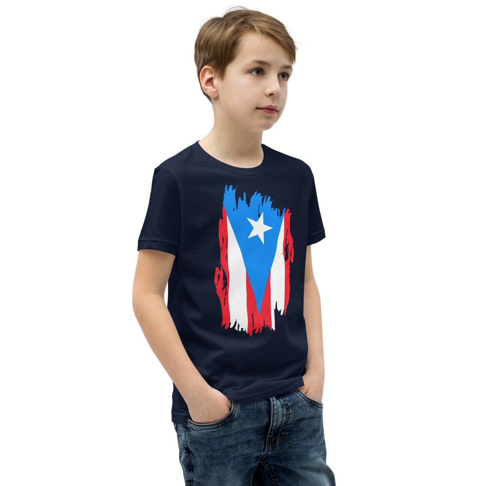 PR FLAG- Youth Short Sleeve T-Shirt (unisex)