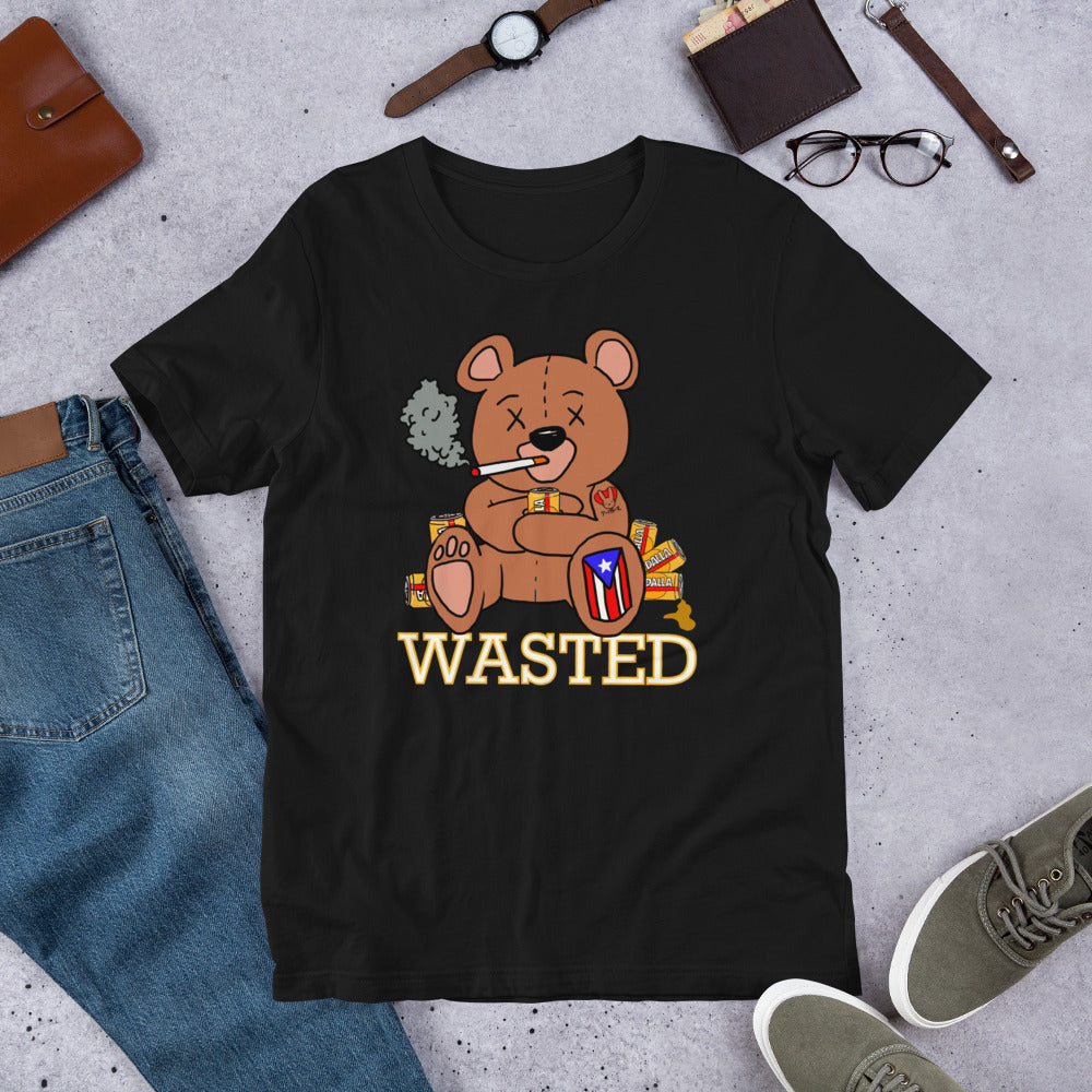 Wasted Teddy- Short-Sleeve Unisex T-Shirt