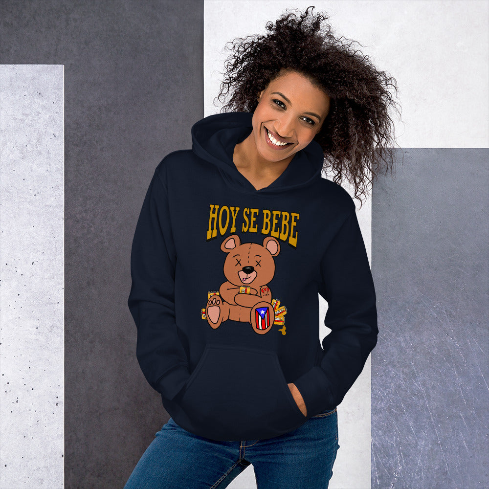 Hoy Se Bebe Teddy- Unisex Hoodie