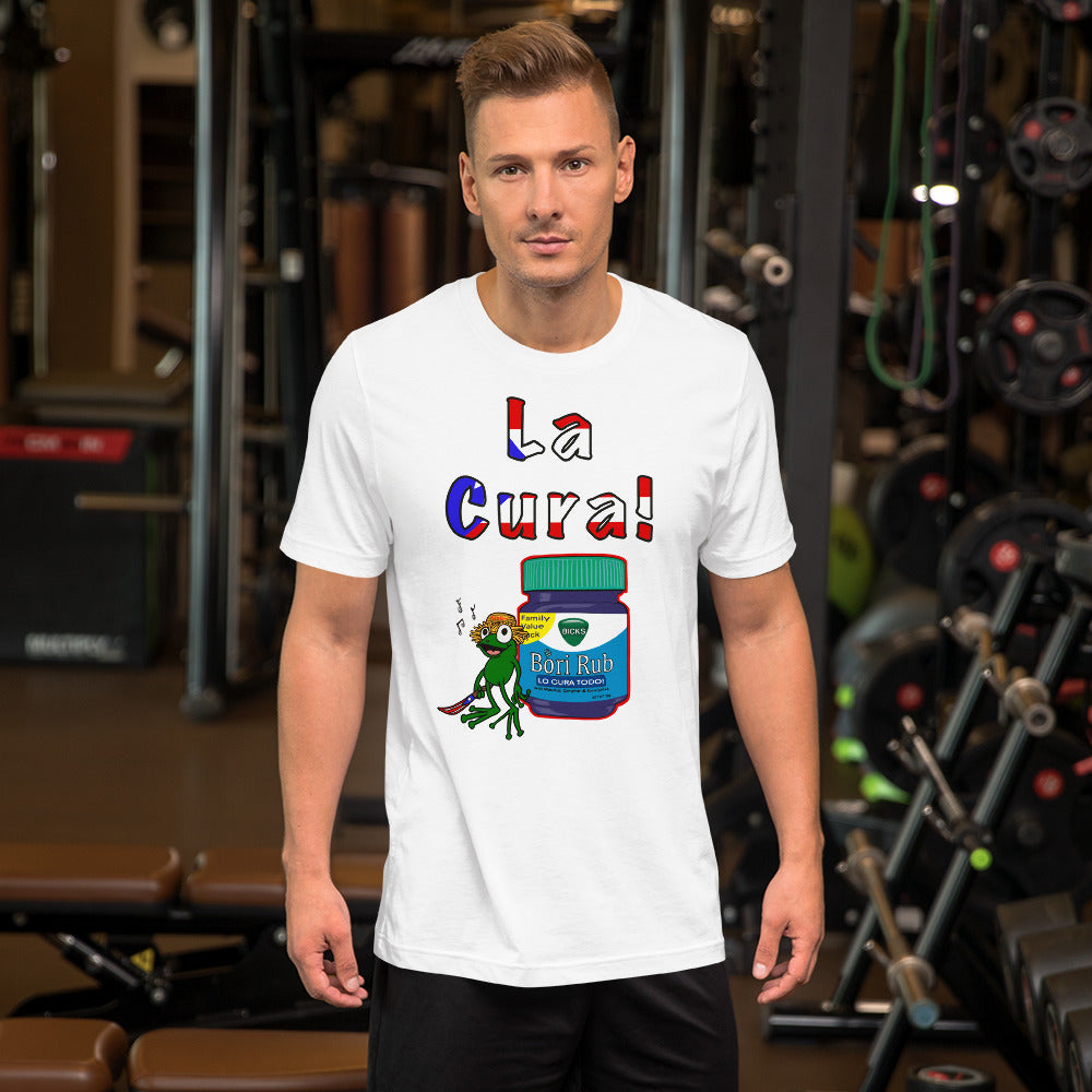 La Cura Green Coqui Short-Sleeve Unisex T-Shirt