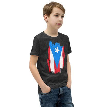PR FLAG- Youth Short Sleeve T-Shirt (unisex)