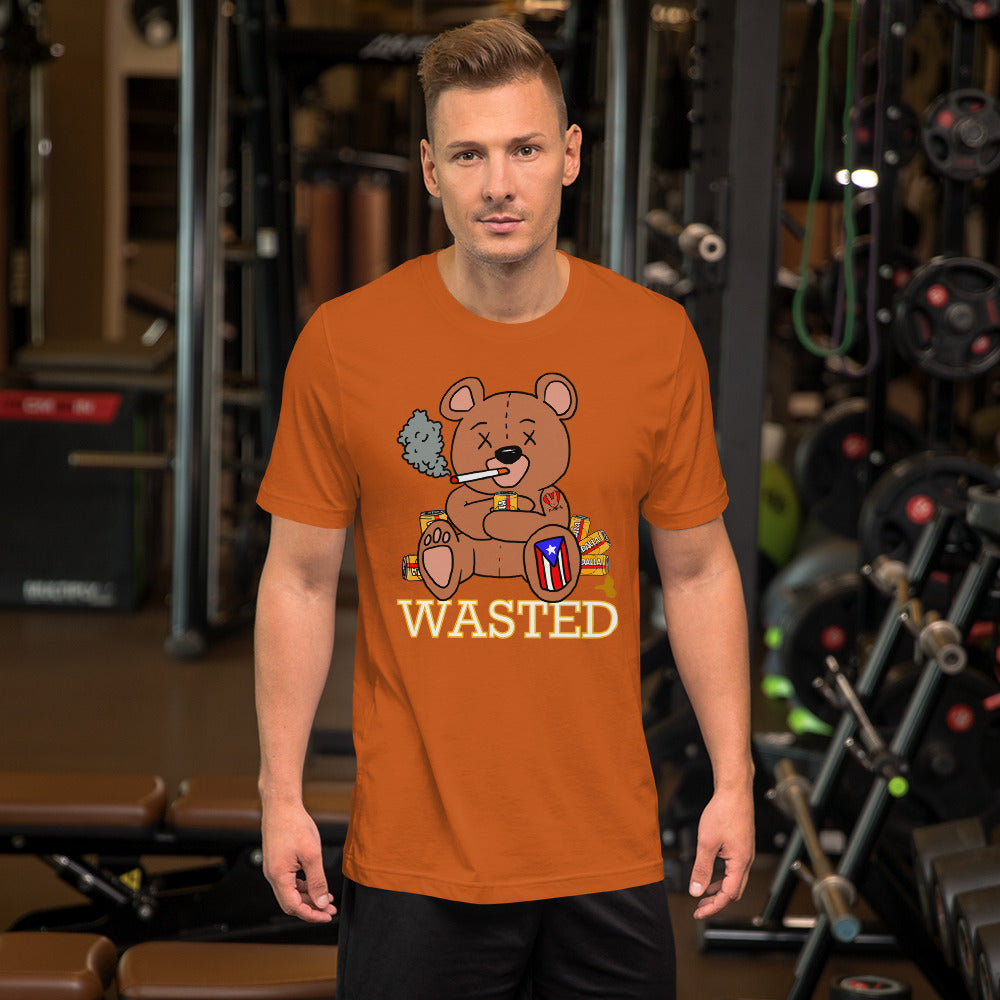 Wasted Teddy- Short-Sleeve Unisex T-Shirt