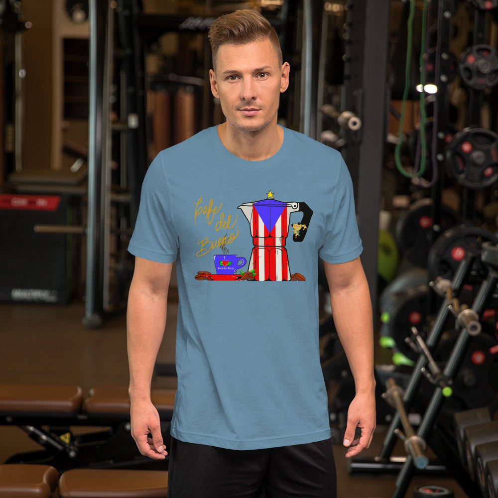 Cafe Del Bueno Short-Sleeve Unisex T-Shirt (4XL)