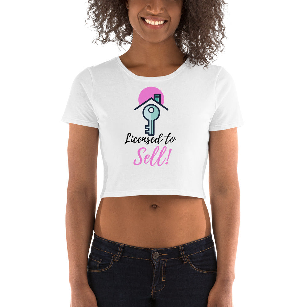 Women’s Crop Tee- Licensed to sell