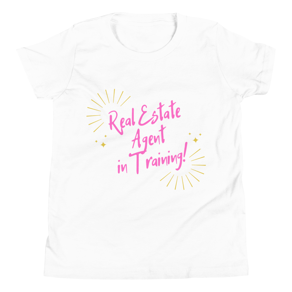 Real Estate Agent in Training Youth Short Sleeve T-Shirt