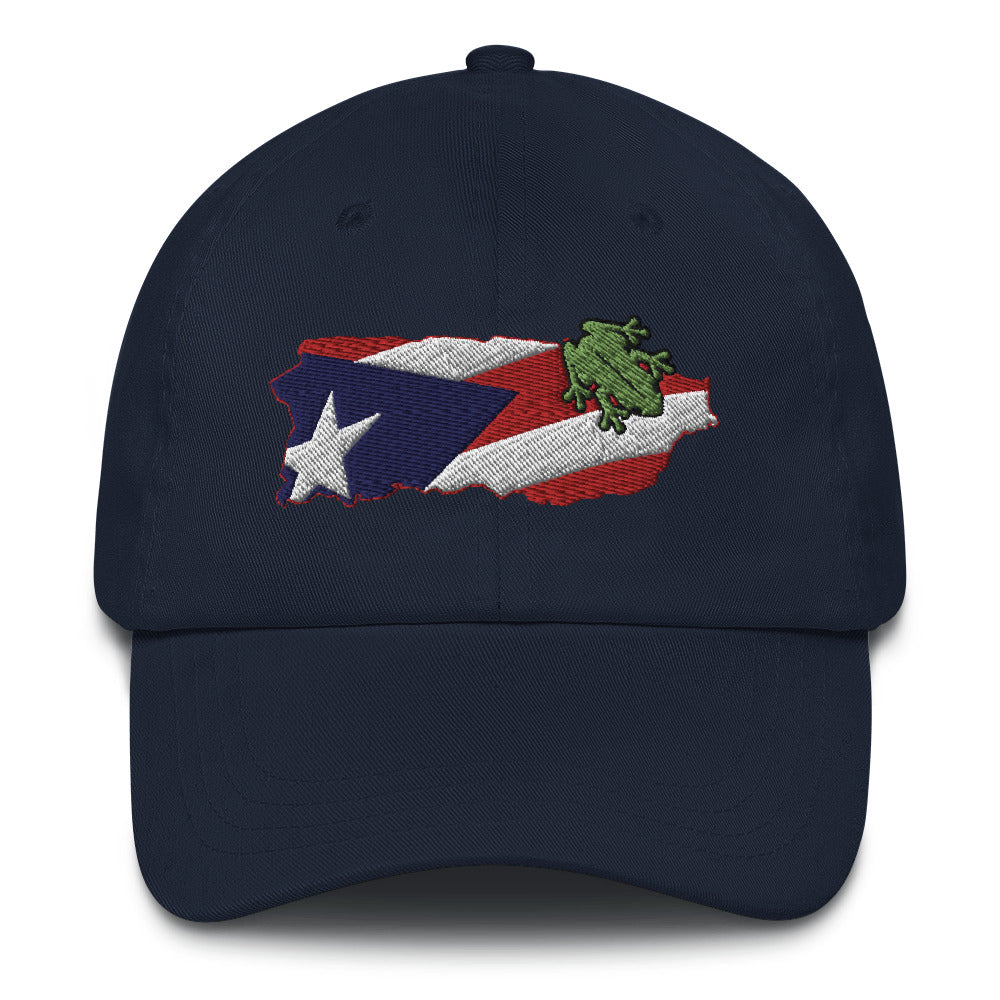 Puerto Rico Coqui Hat - Embroidered