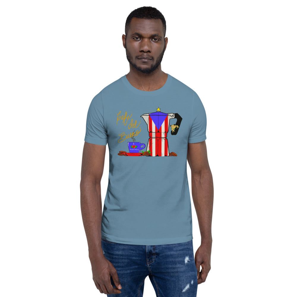 Cafe Del Bueno Short-Sleeve Unisex T-Shirt (4XL)