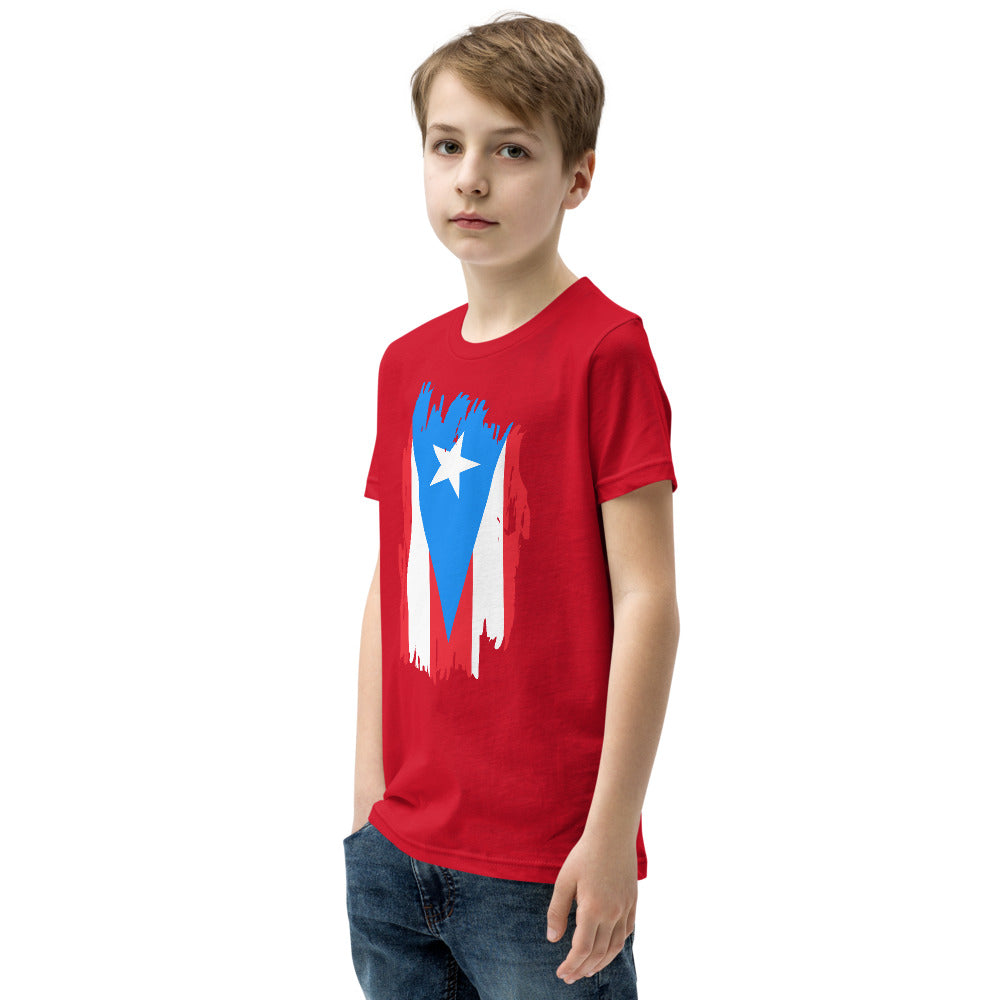 PR FLAG- Youth Short Sleeve T-Shirt (unisex)