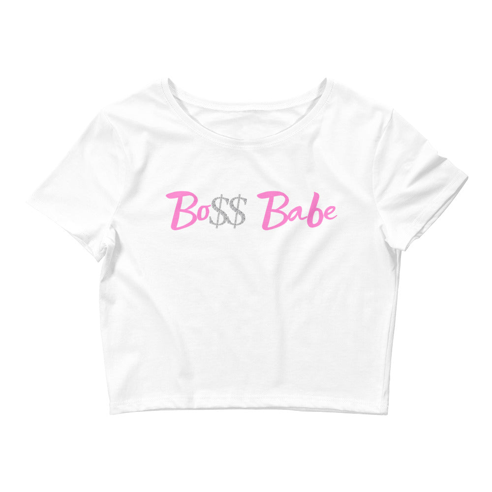 Bo$$ Babe- Women’s Crop Tee