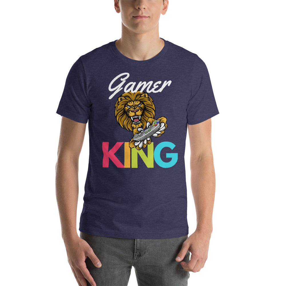 Gamer King- Short-Sleeve T-Shirt