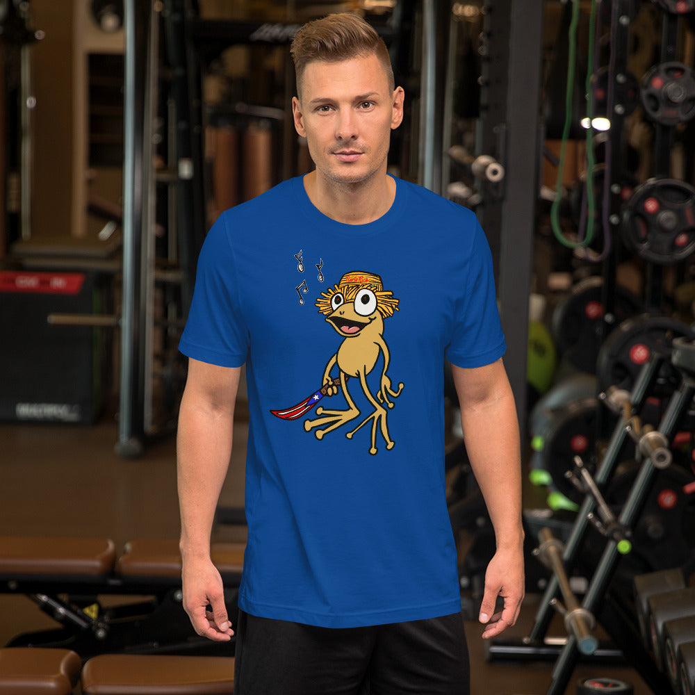 Coqui with PR Machete- Short-Sleeve Unisex T-Shirt