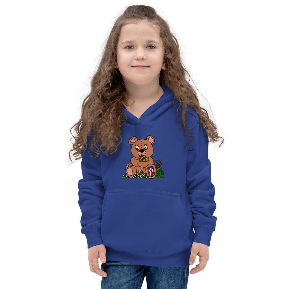 Teddy Bear Quenepas Kids Hoodie